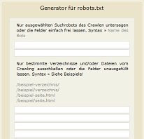 Generator fr robots.txt